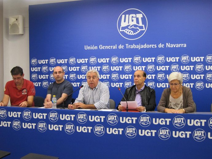 Representantes de UGT.