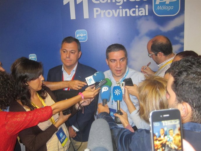 El presidente del PP malagueño. Elías Bendodo