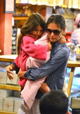 Suri Cruise y Katie Holmes