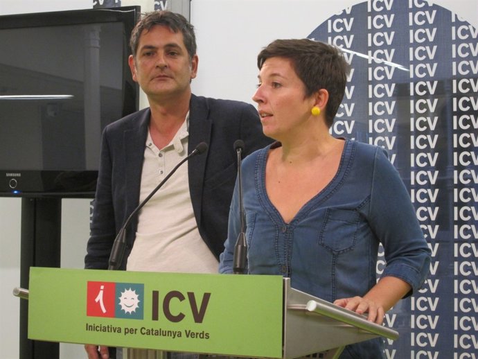 Lluís Moreno y Laia Ortiz, ICV
