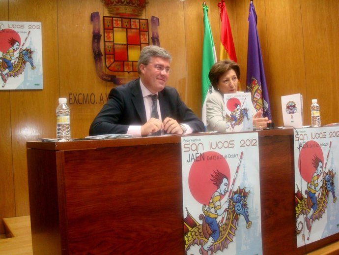 Fernández De Moya Y Nestares Presentan La Feria De San Lucas 2012.