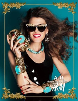 Anna dello russo para h&m