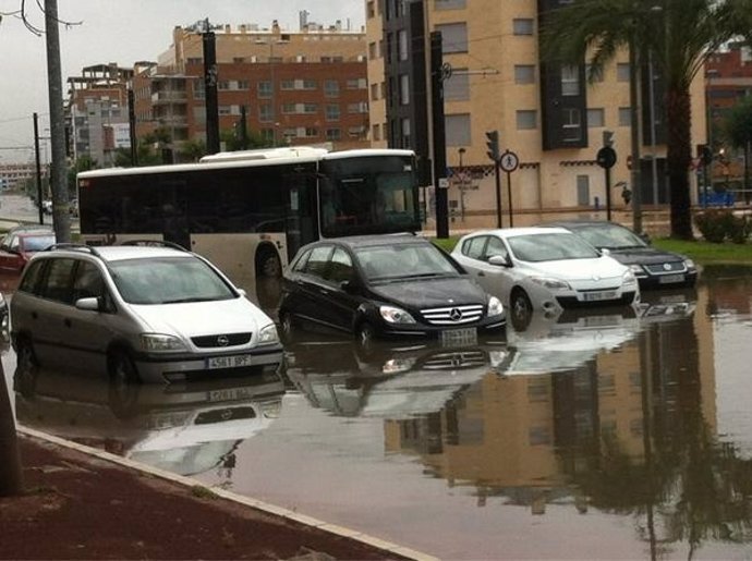 Inundaciones en Murcia