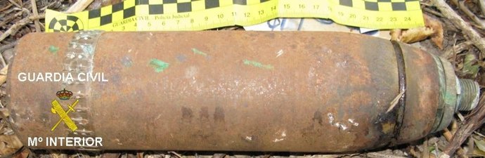 Artefacto explosivo encontrado