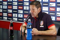 Fútbol.- Simeone: "Nos gustarían un montón de cosas, pero la realidad es lo que pase mañana"
