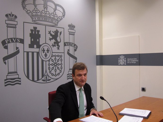 El delegado del Gobierno en La Rioja, Alberto Bretón