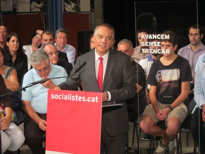 El Primer Secretario Del PSC, Pere Navarro