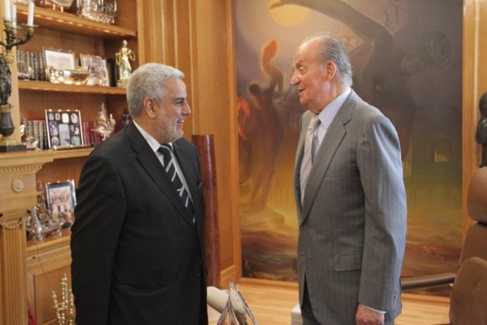 Abdelilah Benkirane Con Don Juan Carlos