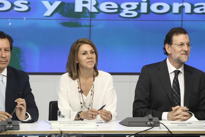 Mariano Rajoy y Dolores de Cospedal