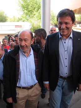 Alfredo Pérez Rubalcaba Y Javier Fernández