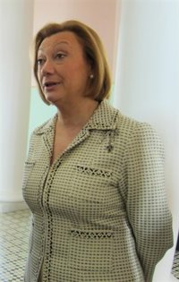 La presidenta de Aragón admite que las cifras "no eran lo que esperaba" 