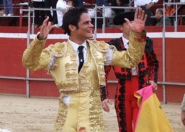 Juan José Bellido, durante las fiestas de Villaviciosa de Odón
