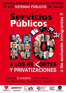 Cartel de la marcha