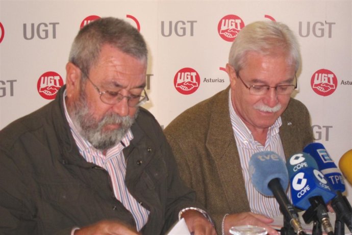 Cándido Méndez y Justo Rodríguez Braga