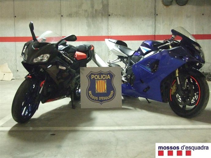 Motos robadas por un grupo de ladrones