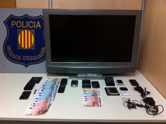 Material Recuperado En Robos En Coches En Tarragona