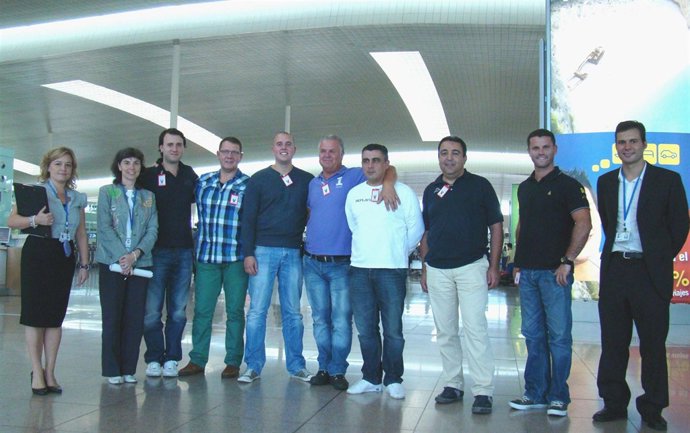 Una Delegación Del Aeropuerto De Schiphol Visita El Aeropuerto De Barcelona