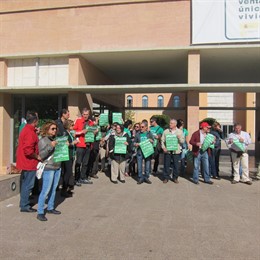 Manifestación Frente A La Consejería De Educación