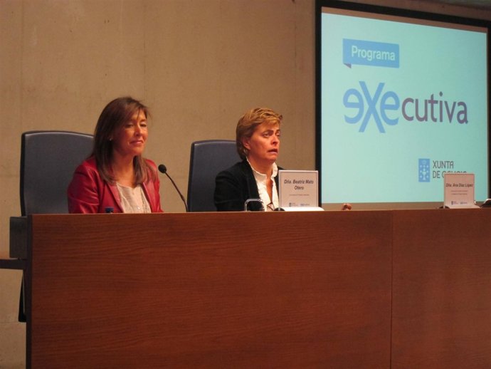 La conselleira de Traballo, Beatriz Mato, en la inauguración del programa