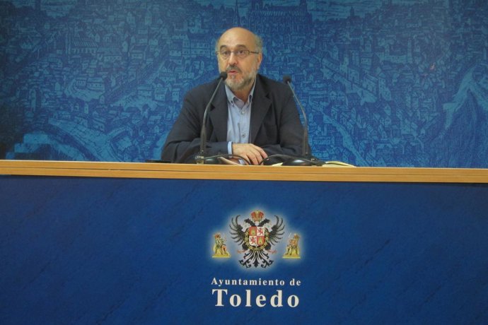 Rafael Perezagua, portavoz del Ayuntamiento de Toledo