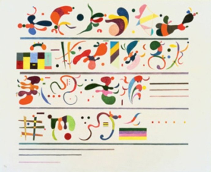 Vasily Kandinsky. Succession, 1935