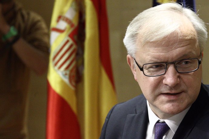 Primer plano de Olli Rehn