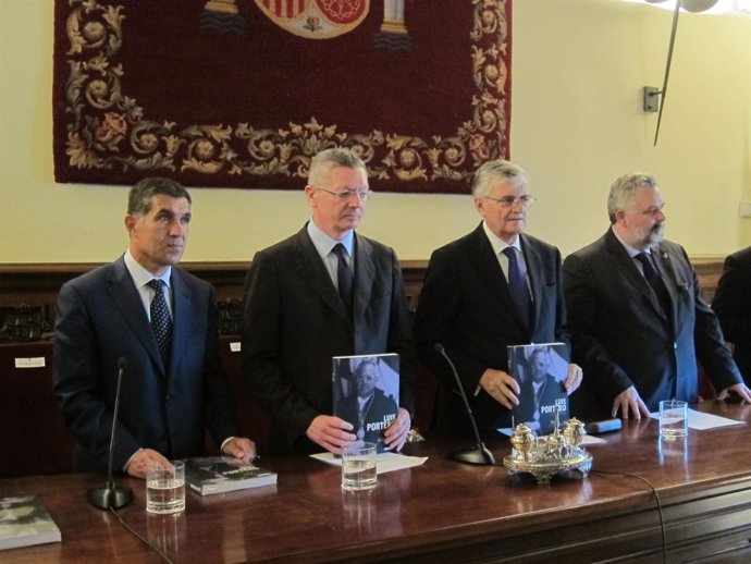Lorenzo del Río, Alberto Ruiz Gallardón, Eduardo Torres-Dulce, y García Calderón