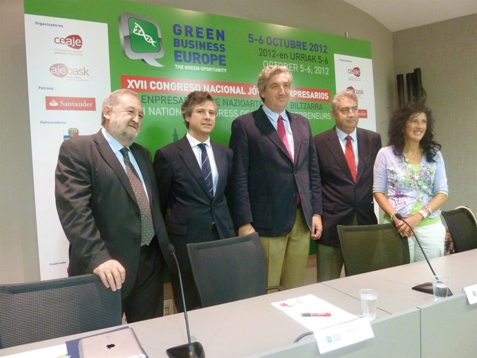 Presentación del congreso nacional de jóvenes empresarios.