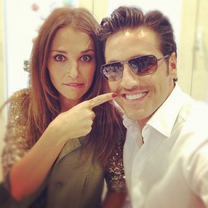 PAULA ECHEVARRÍA Y DAVID BUSTAMANTE