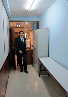 José Antonio Bermúdez de Castro en la sede del PP de Salamanca.