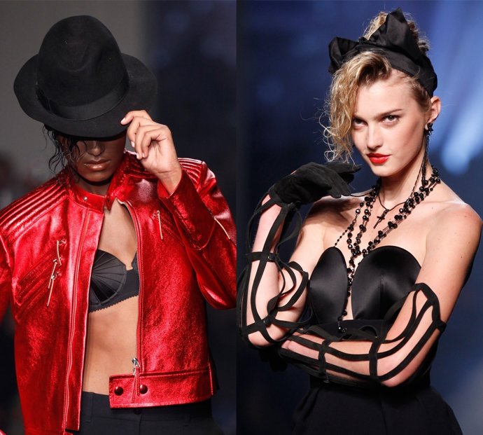Desfile de Jean Paul Gaultier en la Semana de la Moda de París 