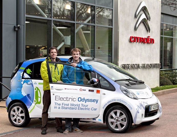 El Citroën C-Zero completa la vuelta al mundo
