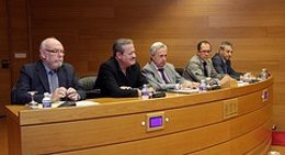 Antonio Gil En La Comisión De La CAM En Las Corts