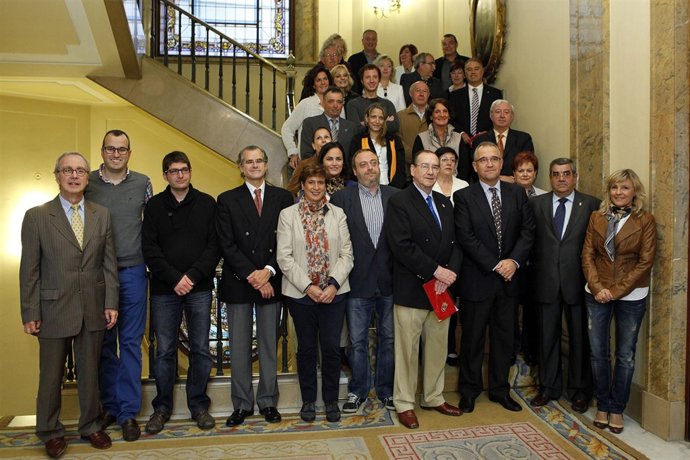 Maya recibe a la Federación de Casas Regionales en Navarra.