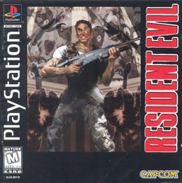 Portada del primer Resident Evil para PlayStation
