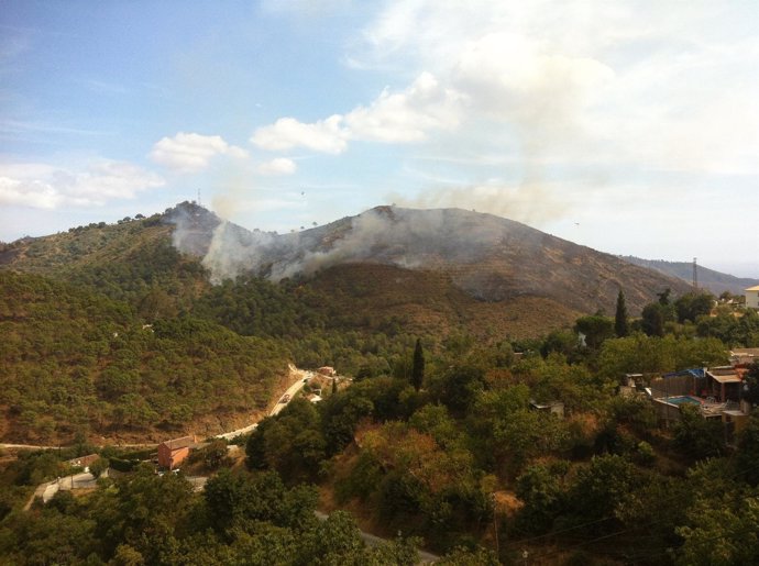 Incendio de Málaga 