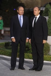 Monago trae el ejemplar de la Constitución sobre la que juran los presidentes autonómicos