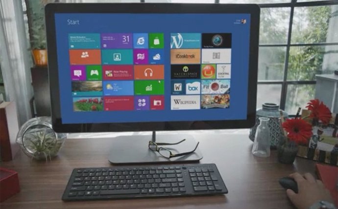 Ordenador con Windows 8