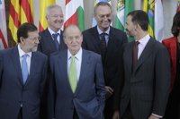 El Rey pregunta a los presidentes de Murcia, Valencia y Andalucía por los daños de la gota fría