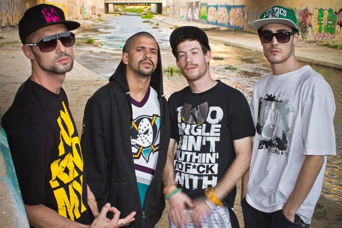 El grupo Rapvívoros 