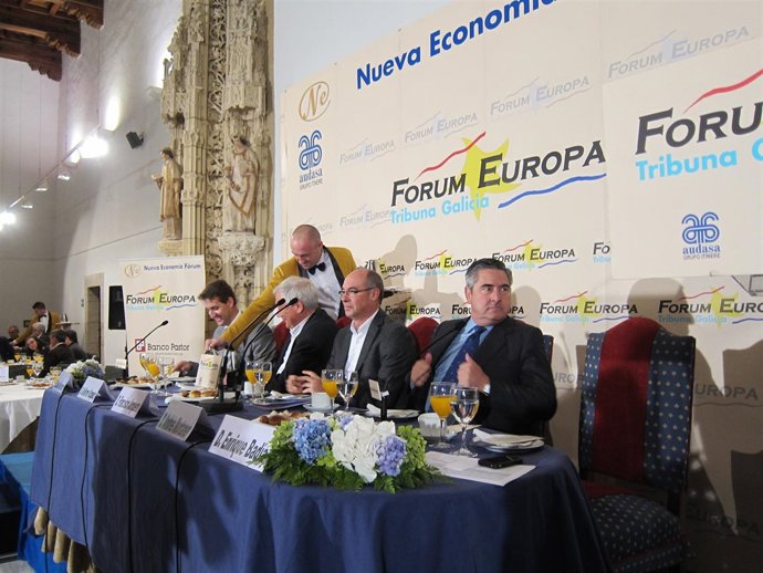 Desayuno Francisco Jorquera, candidato del BNG presidencia Xunta