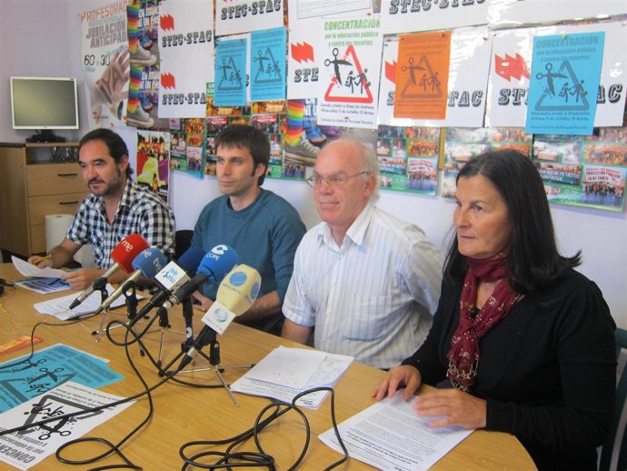 Rueda de prensa en el STEC