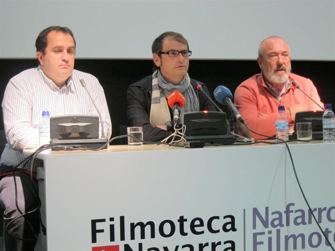 Mikel Pruaño, Iñaki Elizalde y Koldo Lasa.