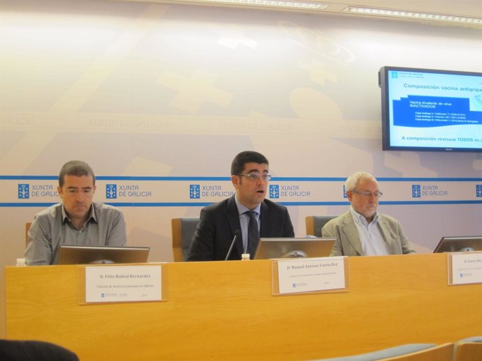 Presentación de la campaña contra la gripe 2012 en Galicia