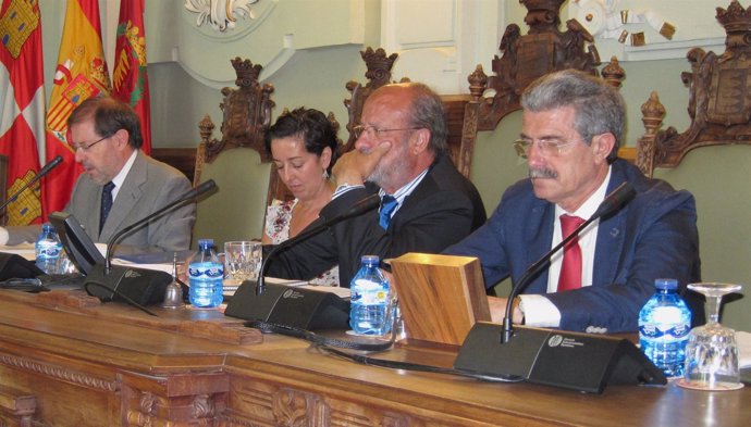 Imagen de archivo del Pleno municipal del Ayuntamiento de Valladolid