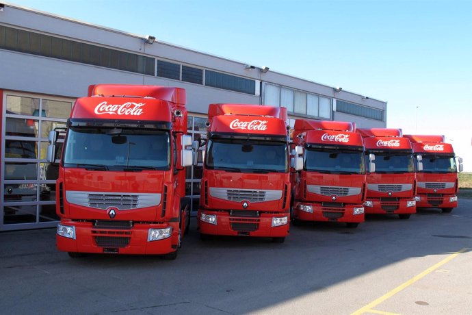 Camiones De Renault Trucks Para Coca-Cola