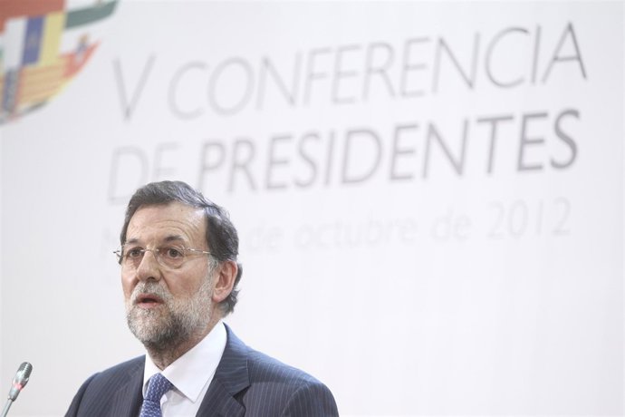 Comparecencia de Mariano Rajoy tras la Conferencia de Presidentes en el Senado