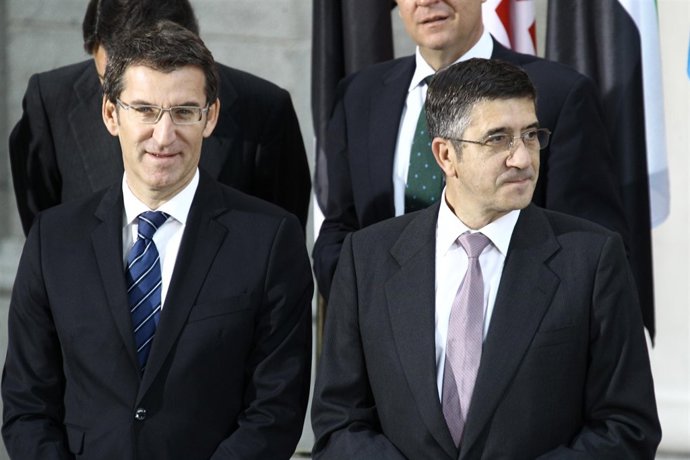 Patxi López en la conferencia de presidentes