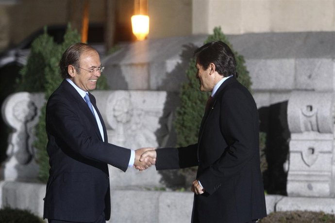 Javier Fernández en la conferencia de presidentes