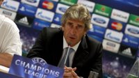 Fútbol/Liga Campeones.- Pellegrini: "No creo que seamos favoritos en el grupo"